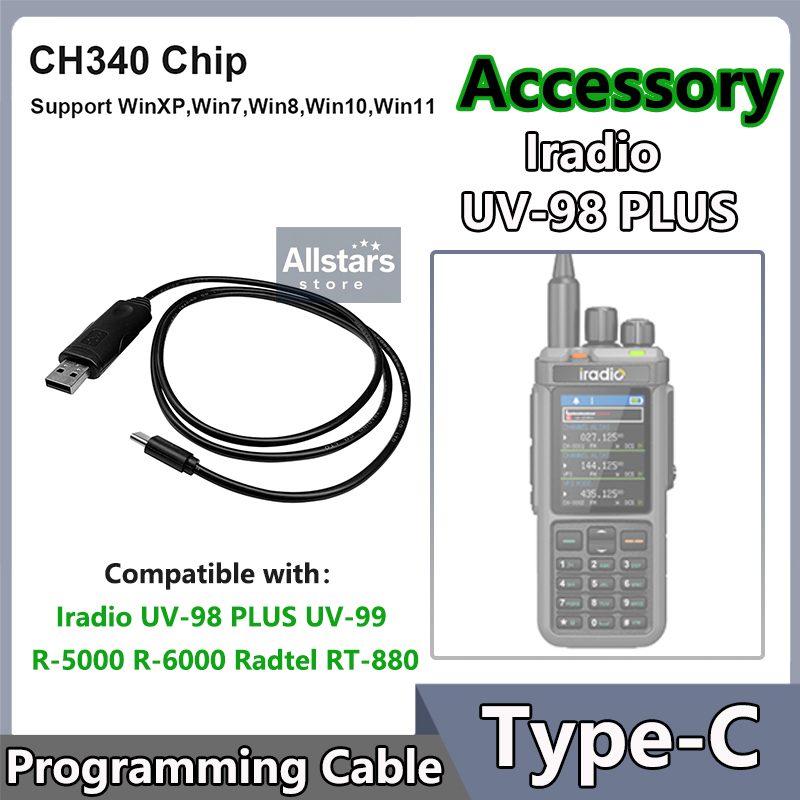 Usb C Cable - USB Programming Cable Type-C Support Windows