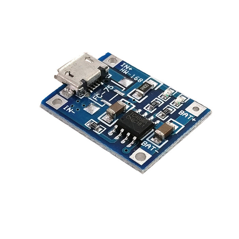 Micro Usb Cable - 1A 18650 lithium battery protection board