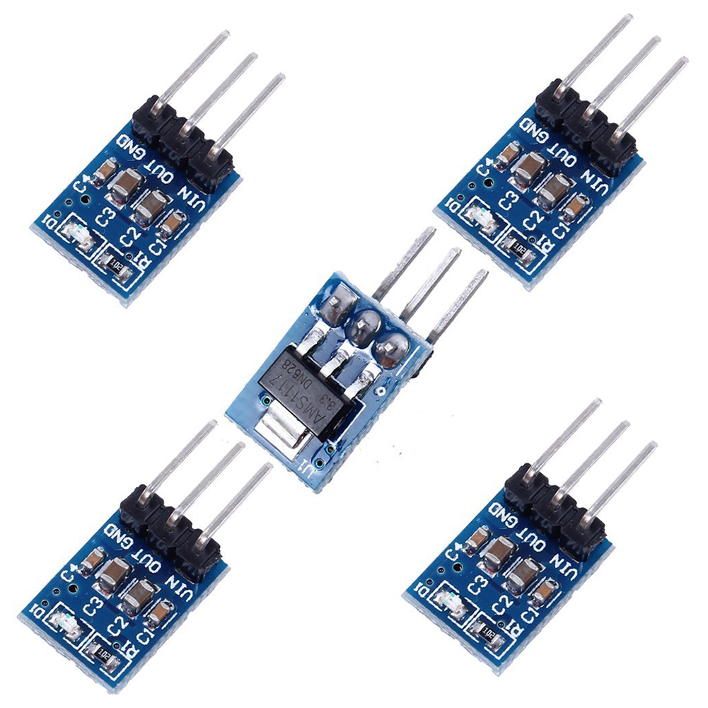 Ams1117 Module - Supernew AMS1117-3.3 DC Voltage Regulator Step