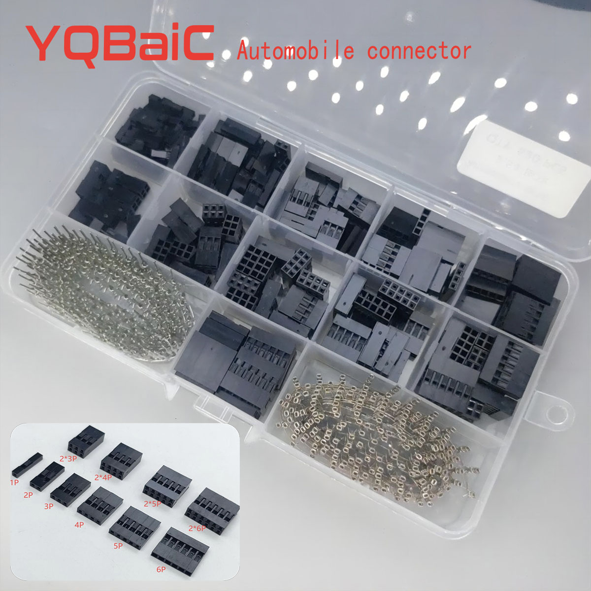 200Pcs/Box 2.54mm Pitch JST SM - огляд і ціна Jumper Wire Kit