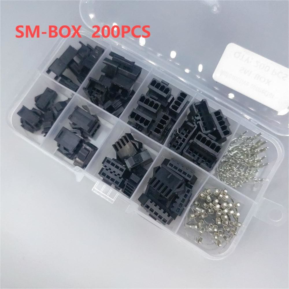 200Pcs/Box 2.54mm Pitch JST SM - огляд і ціна Jumper Wire Kit