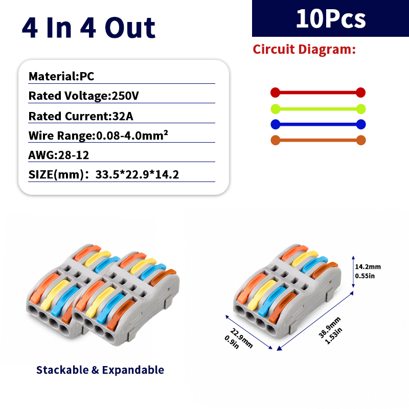 Electrical Wire Connector Asso - огляд і ціна Screw Terminal Block