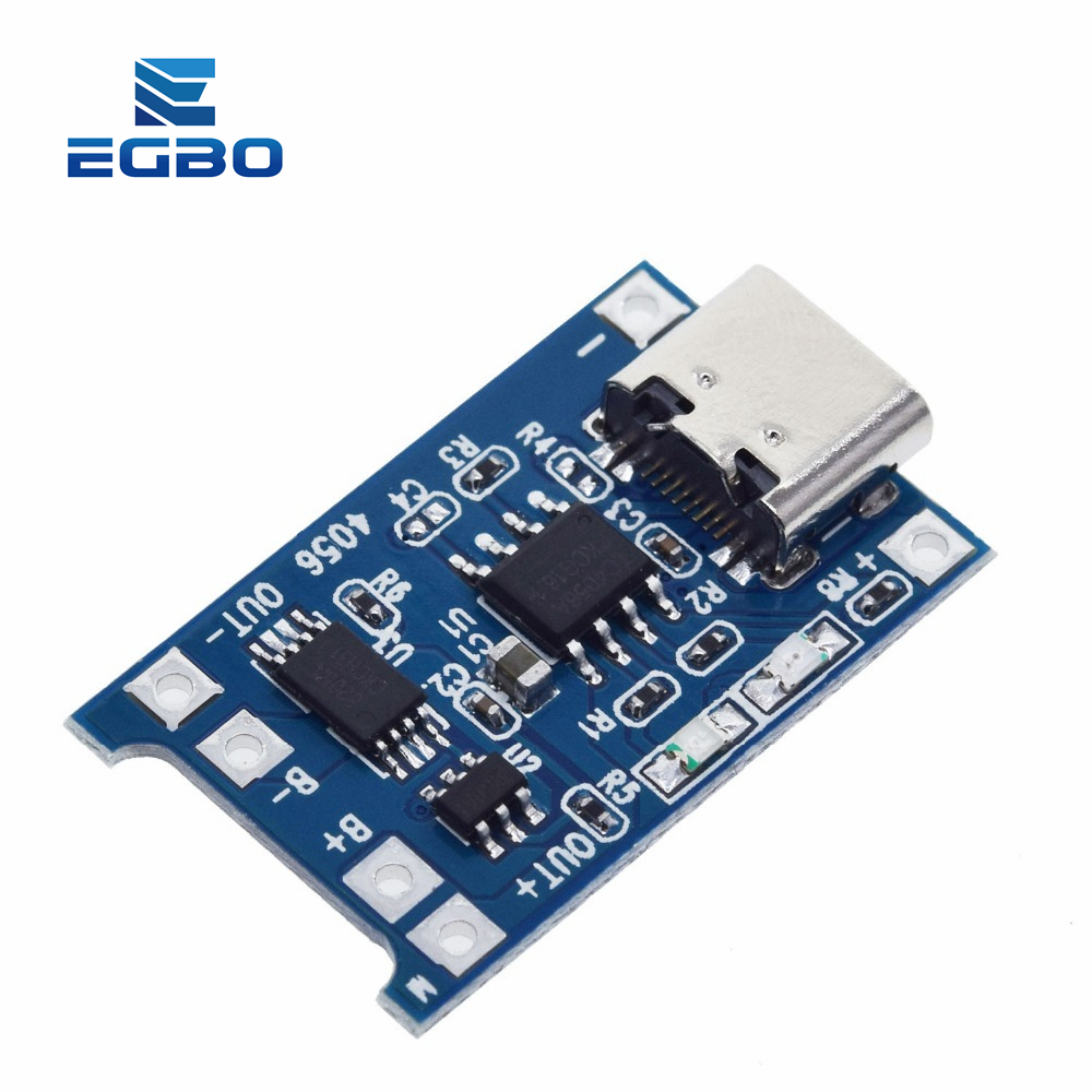 5PCS type-c USB 5V 1A 18650 TP - огляд і ціна Tp4056 Module