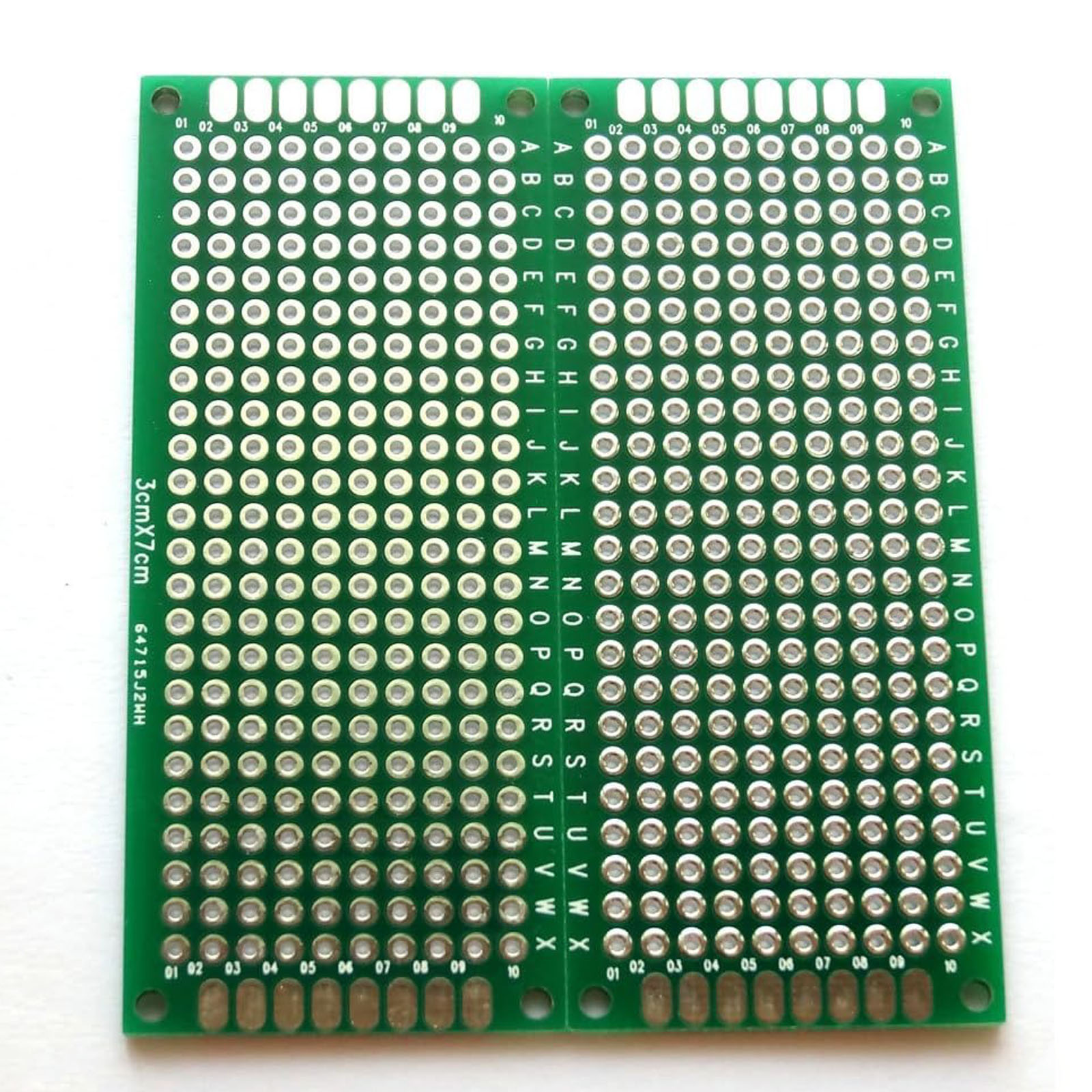 10pcs Double Side PCB 2X8 3X7  - огляд і ціна Pcb Prototyping Board