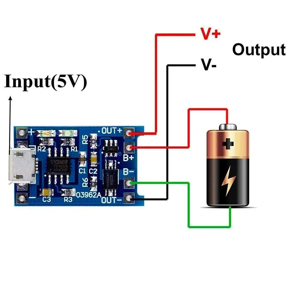 1-20PCS Type-c/Micro/Mini USB  - огляд і ціна Li Ion Charger Module