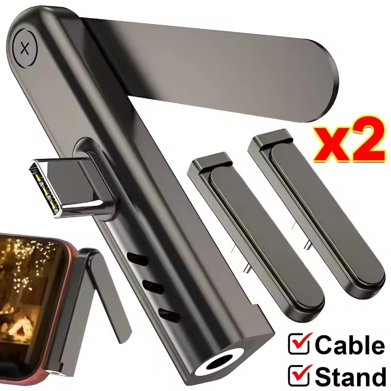 2/1PCS Portable USB C To 3.5mm - огляд і ціна Usb C Cable