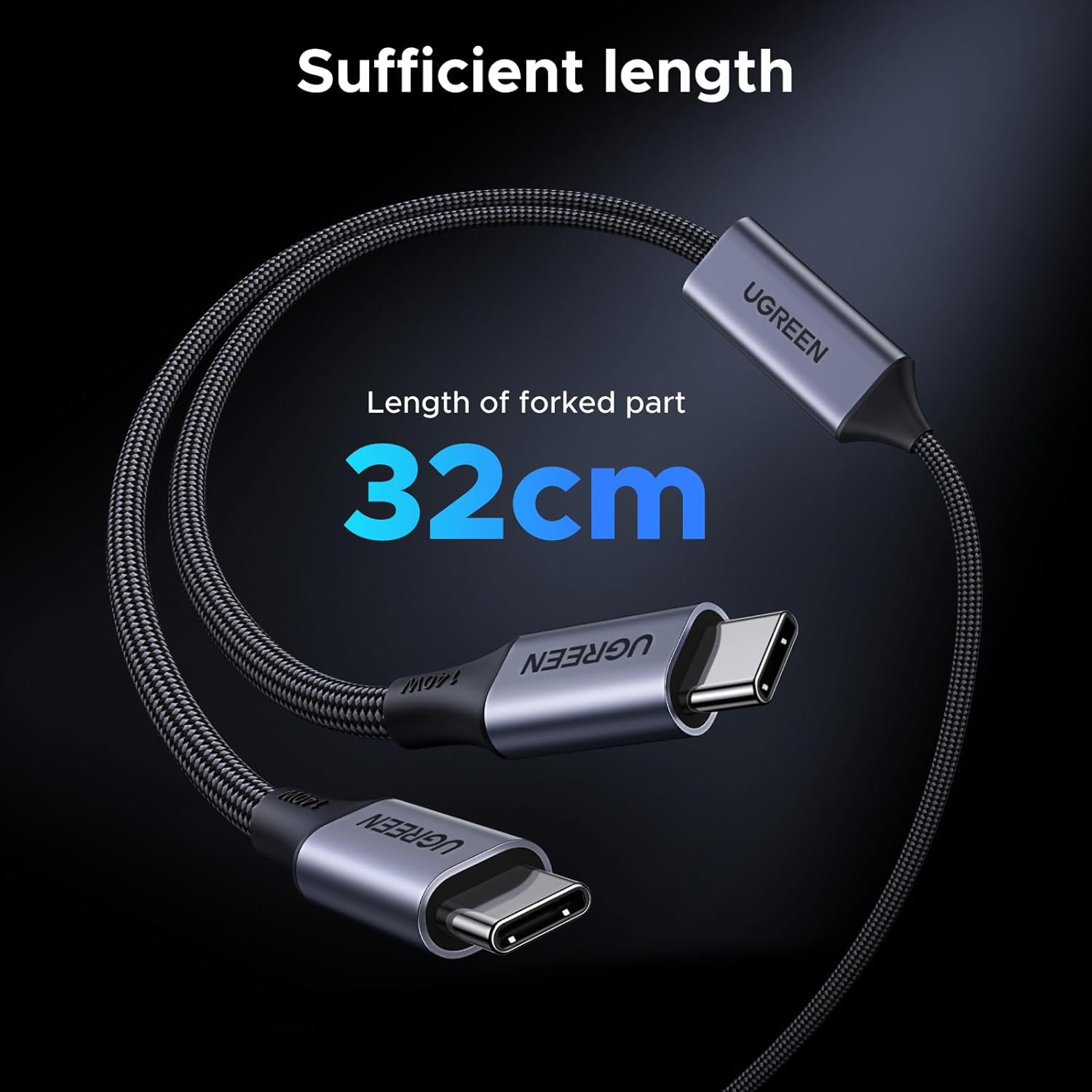UGREEN 140W USB C Cable, 5FT 2 - огляд і ціна Usb C Cable
