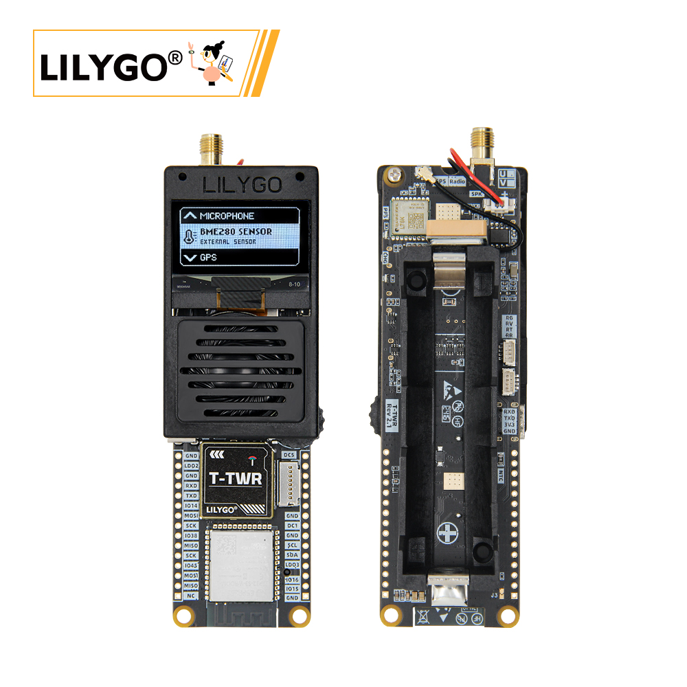 LILYGO® T-TWR REV2.1 ESP32-S3  - огляд і ціна Esp32 Battery Holder Lipo