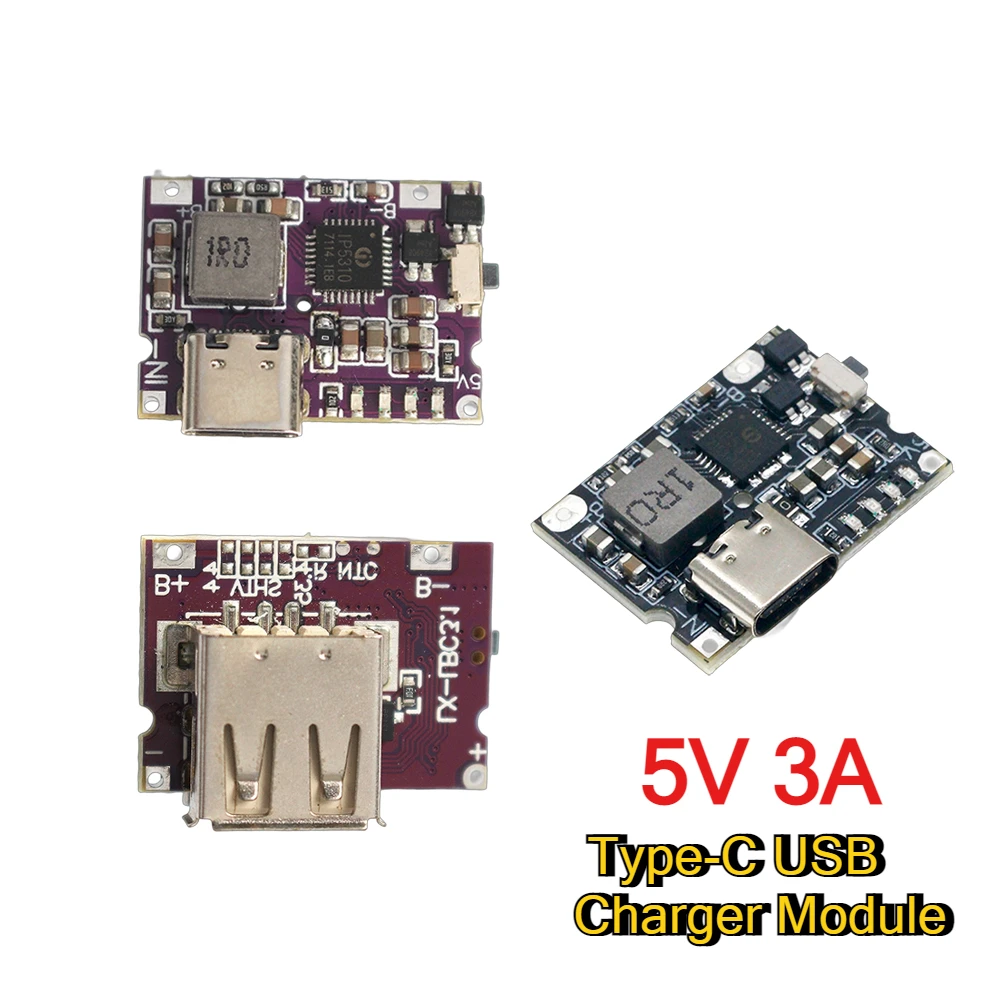 1PCS 5V 3A Power Charging and  - огляд і ціна Li Ion Charger Module