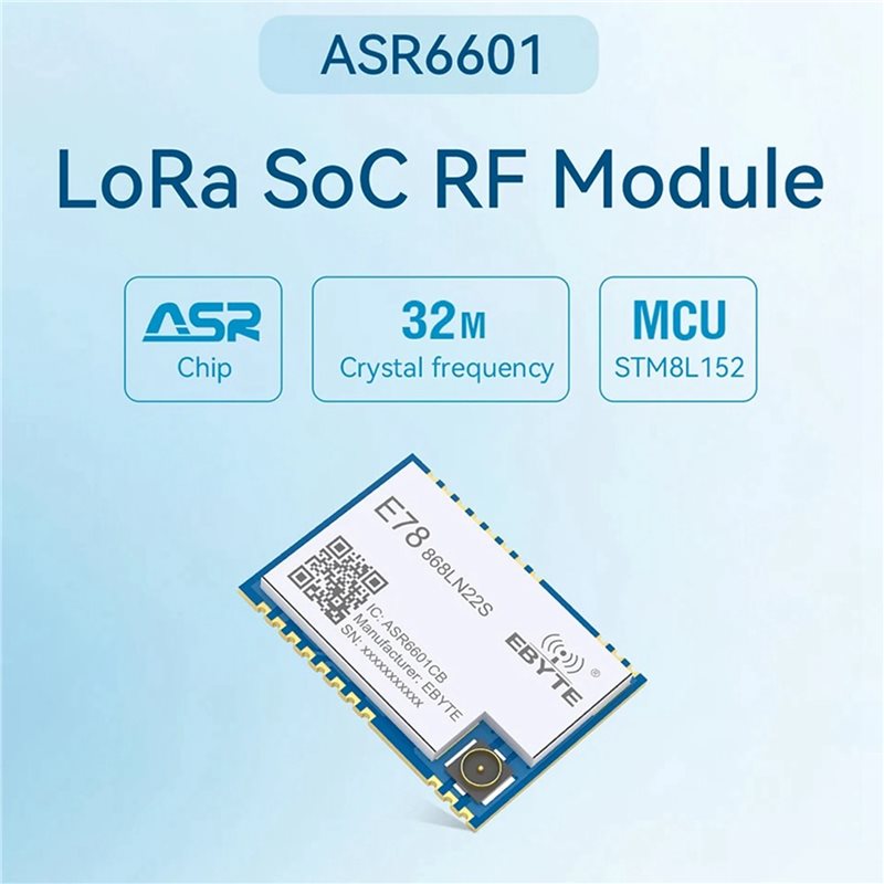 T23C 2X Lorawan Soc E78-868LN2 - огляд і ціна Ipex Connector