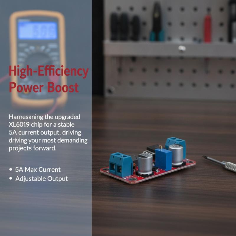 1Pcs XL6019 DC-DC Boost Power  - огляд і ціна Dc Dc Converter