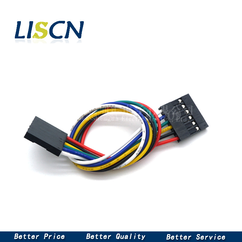 5PCS 2.54 Wire 2.54MM Dupont L - огляд і ціна Jumper Wire Kit