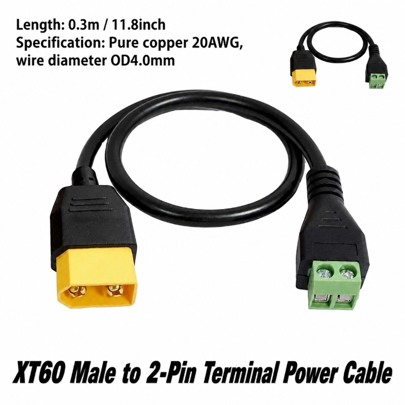 XT60 Connector Male Female To  - огляд і ціна Screw Terminal Block