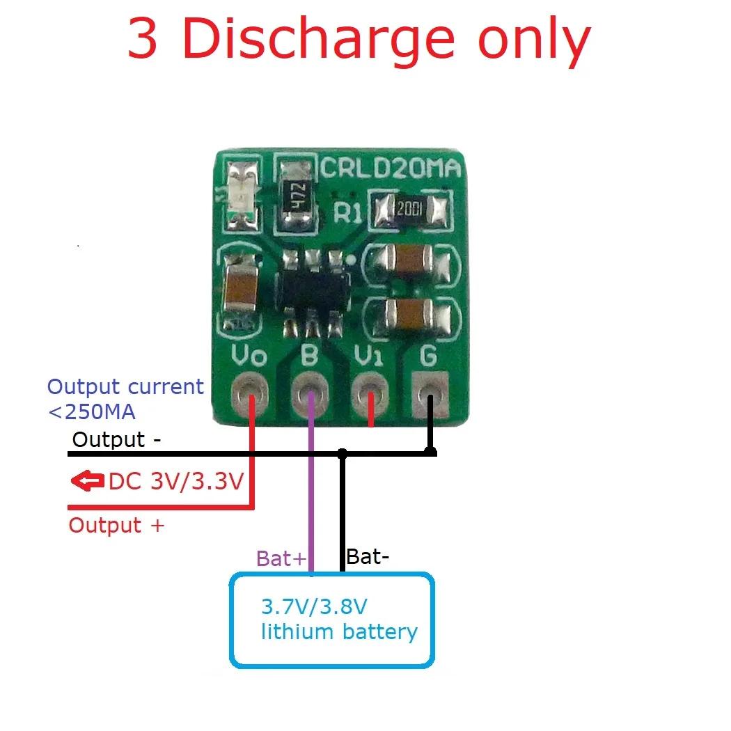 5X CRLD20MA Mini 2 in 1 3.7V 3 - огляд і ціна Li Ion Charger Module
