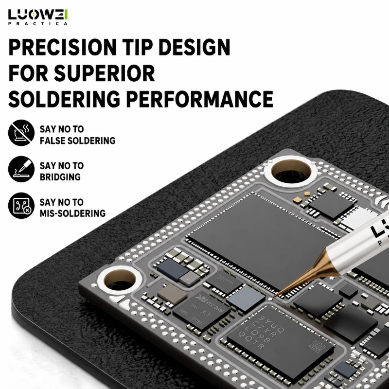 LUOWEI C210K/I/J Soldering Iro - огляд і ціна Jumper Wire Kit