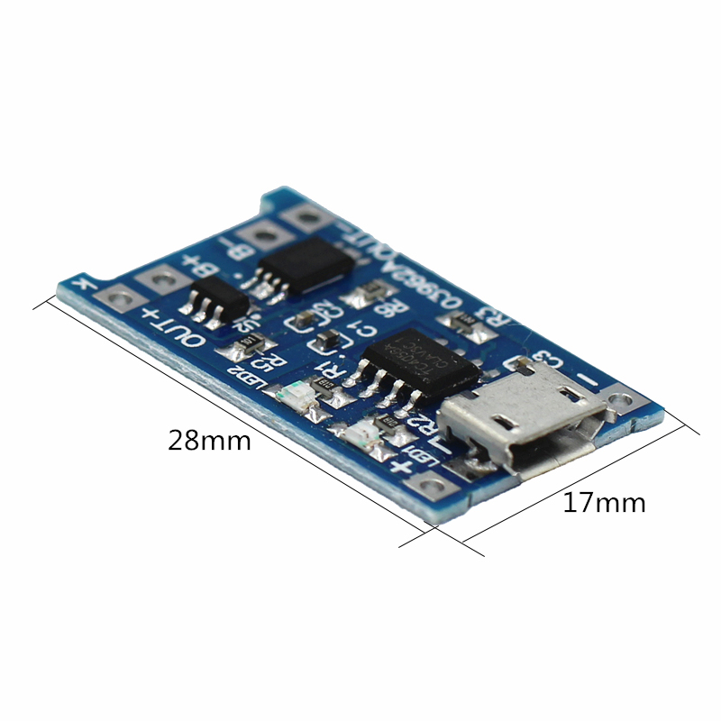 5PCS Micro USB 5V 1A 18650 TP4 - огляд і ціна Li Ion Charger Module