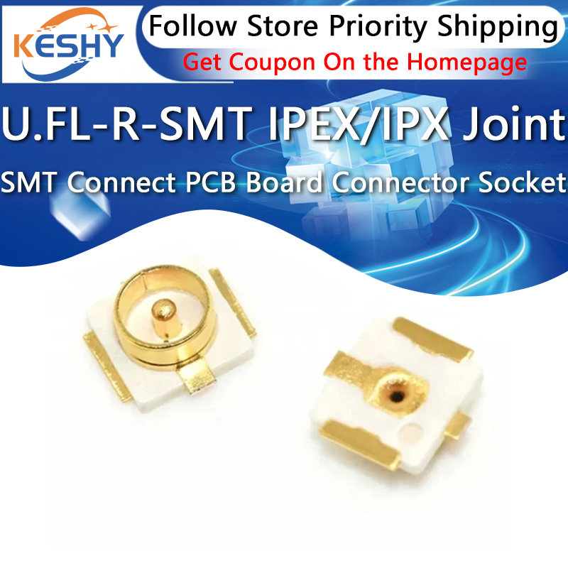10PCS U.FL-R-SMT U.FL IPEX / I - огляд і ціна Ipex Connector